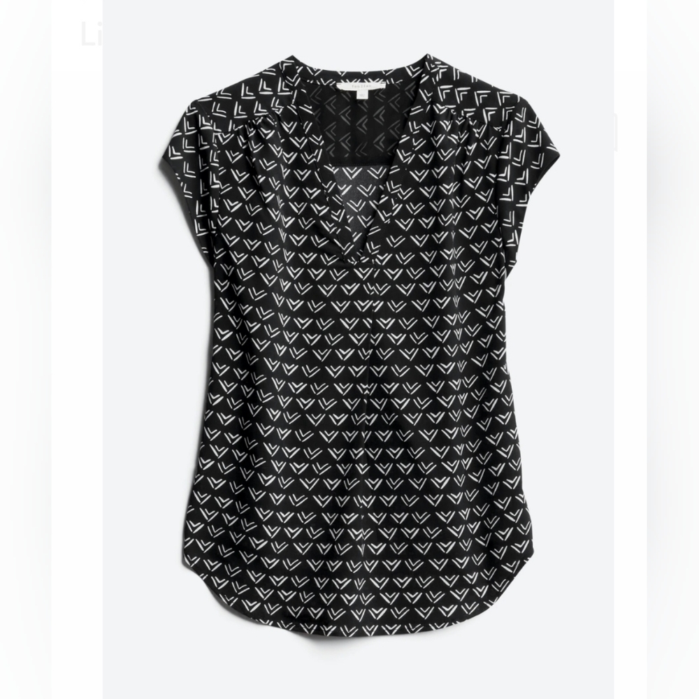 FUN2FUN Lillian V Neck Blouse